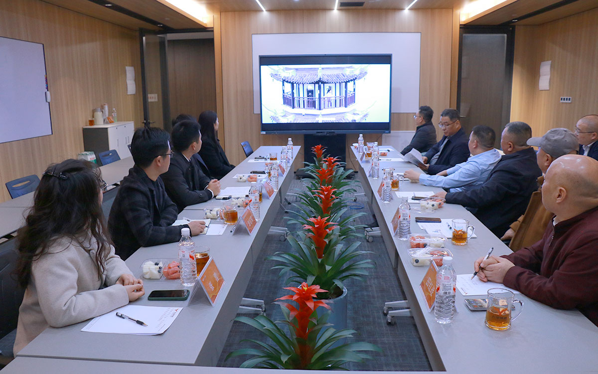 陕西市安康市商务考察团到访河南省陕西商会座谈交流